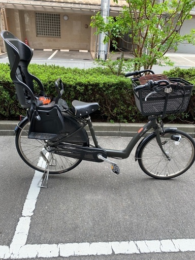 電動アシストなし子ども椅子つき自転車　ブリヂストン