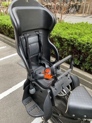 電動アシストなし子ども椅子つき自転車　ブリヂストン