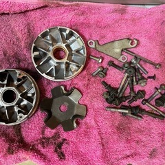 ライブディオ　プーリー　ランプレート　ボルト類　駆動の画像