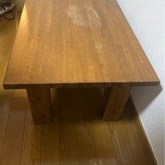 【引越特価・4/30迄】木製ローテーブルの画像