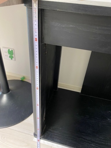 90cm 水槽用キャビネット オーバーフロー加工済み