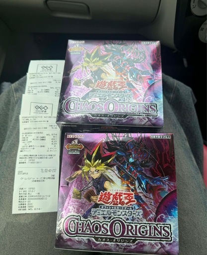 遊戯王 OCG CHAOS ORIGINS 2BOX