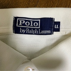 Polo by Ralph Lauren ポロラルフローレン ポロシャツ 白 XLの画像