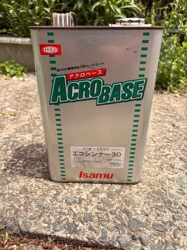 イサム塗料エコシンナー30    3.7L