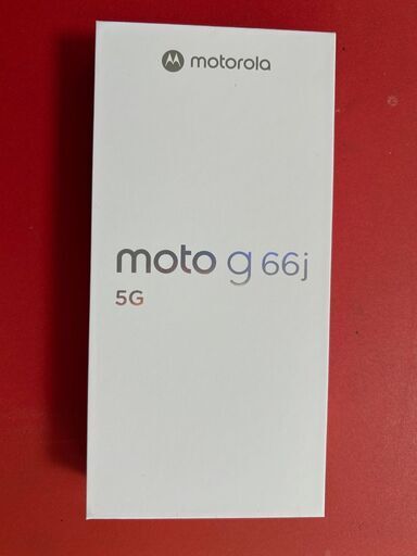<新品未使用>moto g 66j 5G
