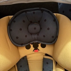 チャイルドシート　ラムーヴチャイルドシート　ミッキーマウスドットの画像