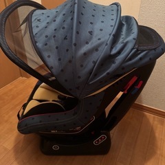 チャイルドシート　ラムーヴチャイルドシート　ミッキーマウスドットの画像