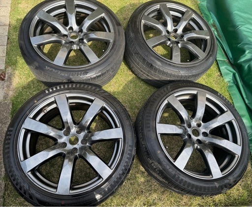 R35 GT-R 純正ホイール RAYS 9.5J+45 4本 20インチ 245/45R20