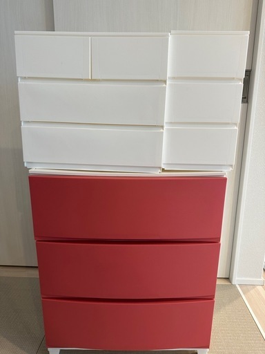 棚3点セット (Am) 町田の収納家具《棚、シェルフ》の中古あげます