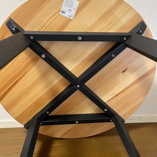値下げしました！イケア ダイニングテーブル ガムラレード 丸 木製 テーブルのみ IKEA 丸テーブル GAMLARED ガムラレード (m.) 西鉄香椎のテーブル