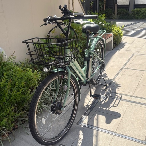 【 新古品 】 2025 MARUISHI CYCLE 電動アシスト自転車　26インチ 走行◎ 外装6段変速スポーツタイプ 2025年式新古品】 MARUISHI CYCLE 電動アシスト自転車 26インチ 走行