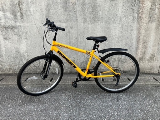 ハマーのマウンテンバイク 中古自転車ですが、あちこち新品に交換しまくってます！ 自転車ハマー (のの) 島尻のマウンテンバイクの中古あげます・譲ります