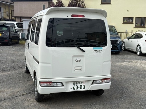 ダイハツ　ハイゼット　車検付き　平成30年式　走行距離、12万キロ　シルバー ダイハツハイゼットカーゴ平成29年走行距離8万キロ車検9年12月 (株AR