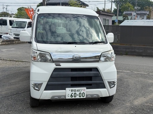 ダイハツ　ハイゼット　車両交換あり車検半年残り ダイハツ ハイゼットバン（S321V） 車検のご依頼でご入庫 【国産車