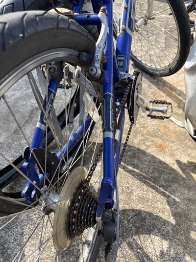 8/29・ 8/30は連休！中古自転車３２１６　前後タイヤ新品！　２６インチ　６段ギヤ　ダイナモライト　 TOPONE（トップワン） CTB206 20インチ子供用自転車 マウンテンバイク
