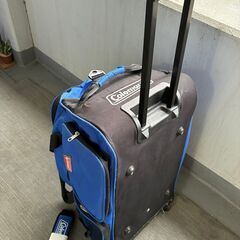 コールマン 3WAY ボストンキャリー　キャスター付き　大容量　キャンプ、レジャー、旅行に　70Lの画像