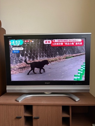 液晶テレビアクオス37インチ (mf65814743) 知多のテレビ《液晶テレビ