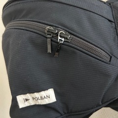 ヒップシート　ポルバン アドバンス　リップストップブラックの画像