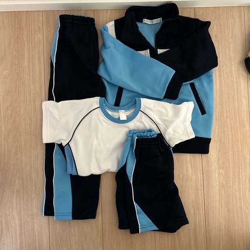 二宮町　いくみ幼稚園　制服　　ジャージ一式