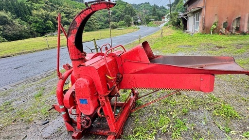 ヤマモト　藁カッター裁断機　D-200  ヤマモト中古 裁断機(ホイールカッタ) D-200 (8208) – 農キング