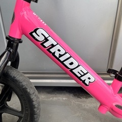 STRIDER ストライダー　バランスバイク クラシック　12インチ   ピンク　美品の画像
