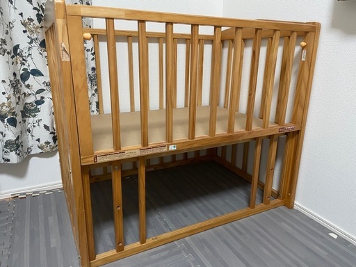 ヤトミミニベビーベッド (jing) 上尾のベビー用品《ベビーベッド、家具