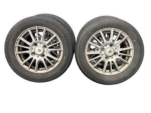 155/65R13 夏タイヤ  バリ溝!! エア漏点検済！極上バリ溝8〜9分山！BRIDGESTONE NEWNO 155/65R13 73S