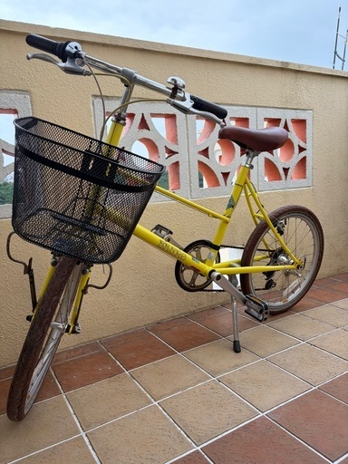 商談中「中古」ミニベロ/20インチ/外装6段変速 自転車 20インチ ミニベロ 小径車 6段変速 通勤 通学 街乗り シティ