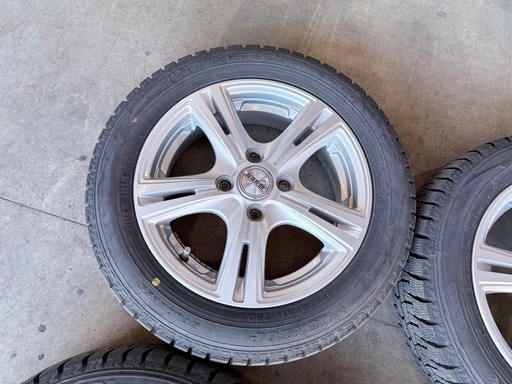 軽自動車用・スタッドレス・残7ミリ以上・155/65R14・ウインターマックス・2022年製造 軽バン、軽トラ用の12インチバン用LTスタッドレスタイヤ入庫です 
