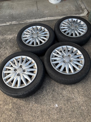 ホイール美品。タイヤ6部山。 MONZA JAPAN（モンツァジャパン） ホイール4本セット ジャパン三陽 HI