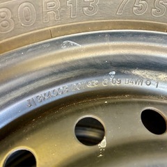 軽自動車 ホイール タイヤ 145/80R13 4本セットの画像