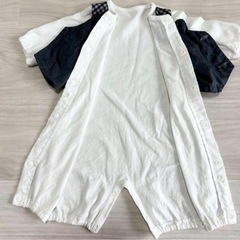 【美品】セレモニードレス 帽子 2点セット 50-60cm 退院着 お宮参りの画像