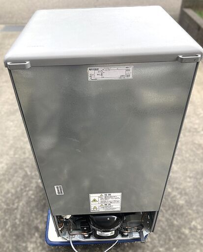 【2016年製】75L 単身向け 冷蔵庫AQUQ-81E AQR-81E-S 冷蔵庫 メタリックシルバー [75L /1ドア /右開きタイプ