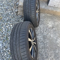 程度良好 30アルファード タイヤ・ホイール 4本　225/60R17の画像