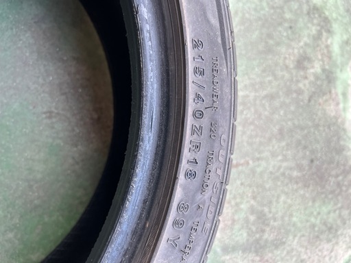 バリ溝 ミネルバ F205 215/40R18 2本セット