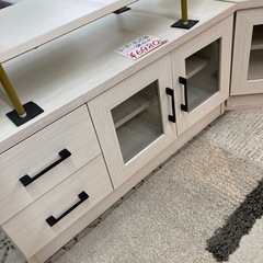 コーナーテレビボード3点セットの画像
