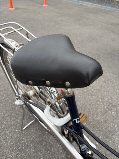 整備士による点検済み】☆前後良品中古タイヤ☆ 27インチ軽快車防犯