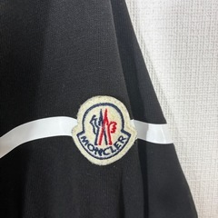 MONCLER モンクレール 長袖Tシャツ ロンT ブラック ロゴプリント Sサイズの画像