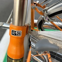 未使用 子乗せ自転車 26インチの画像