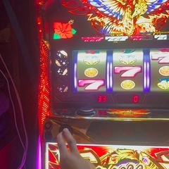 ハナハナ天翔実機　　データランプ付きの画像