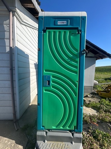 仮設トイレ和式汲取式(中古品) (松本娜) 涌谷のその他の中古あげます 仮設トイレ和式汲取式(中古品) (松本娜) 涌谷のその他の中古あげます