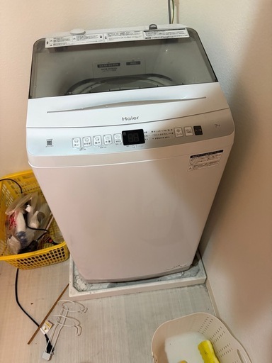 中古洗濯機を格安でお譲りします 製造から7年経過の洗濯機【無料引取】東芝 AW-45M5 2017年製 出張で