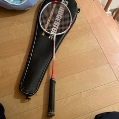 バトミントンラケット シャトル付きの画像