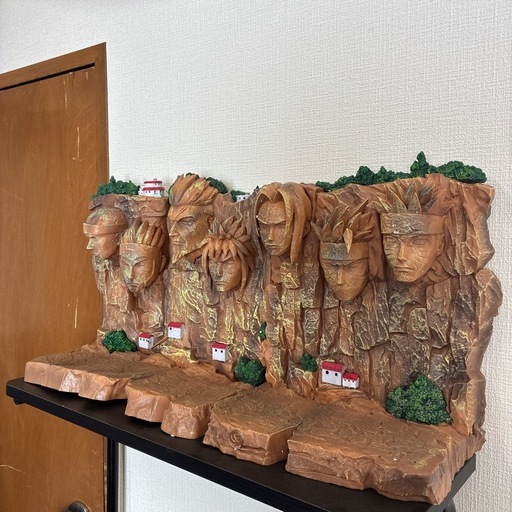 NARUTO  歴代火影顔岩　ガレージキット NARUTO ナルト 火影 岩壁 フィギュア 30cmNARUTO ナルト 火影 岩壁 