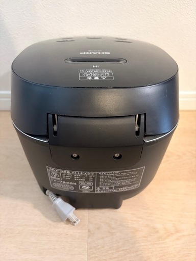 ★ジモティ割あり★ SHARP 炊飯器 3合 21年製 動作確認／クリーニング済み TK2340 格安1000円】2021年製 SHARP IH炊飯器（動作確認済・内釜剥げあり