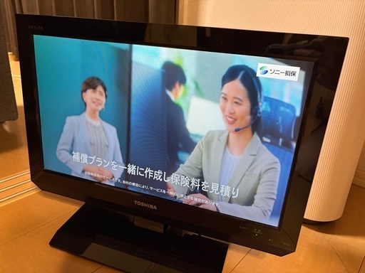 TOSHIBA 】液晶テレビ 19型 19A2（引き取り限定） (ぱん) 天王台の