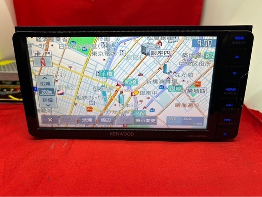 ⭐︎上級フルセグ⭐︎KENWOOD⭐︎MDV-L503W 最新地図　新品バックカメラ付