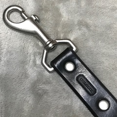 正規品 COACH コーチ ドッグカラー&リード L 未使用品 ボックス付の画像