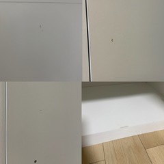 キッチン収納棚 食器棚  白 ホワイト
の画像