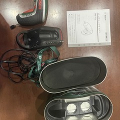 BOCH電動ドライバー説明書付きの画像